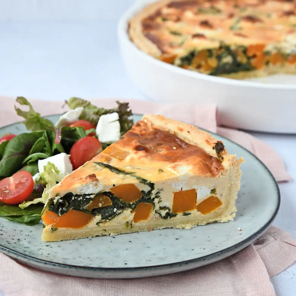 Quiche Met Pompoen En Spinazie Laura S Bakery