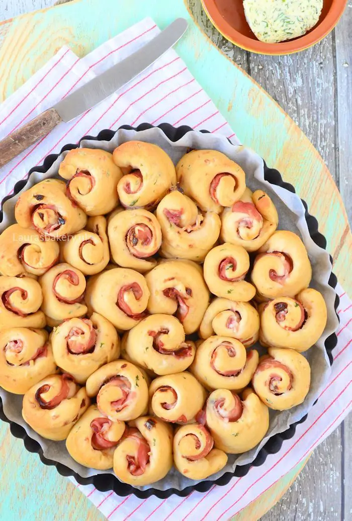 Hartig breekbrood met bacon