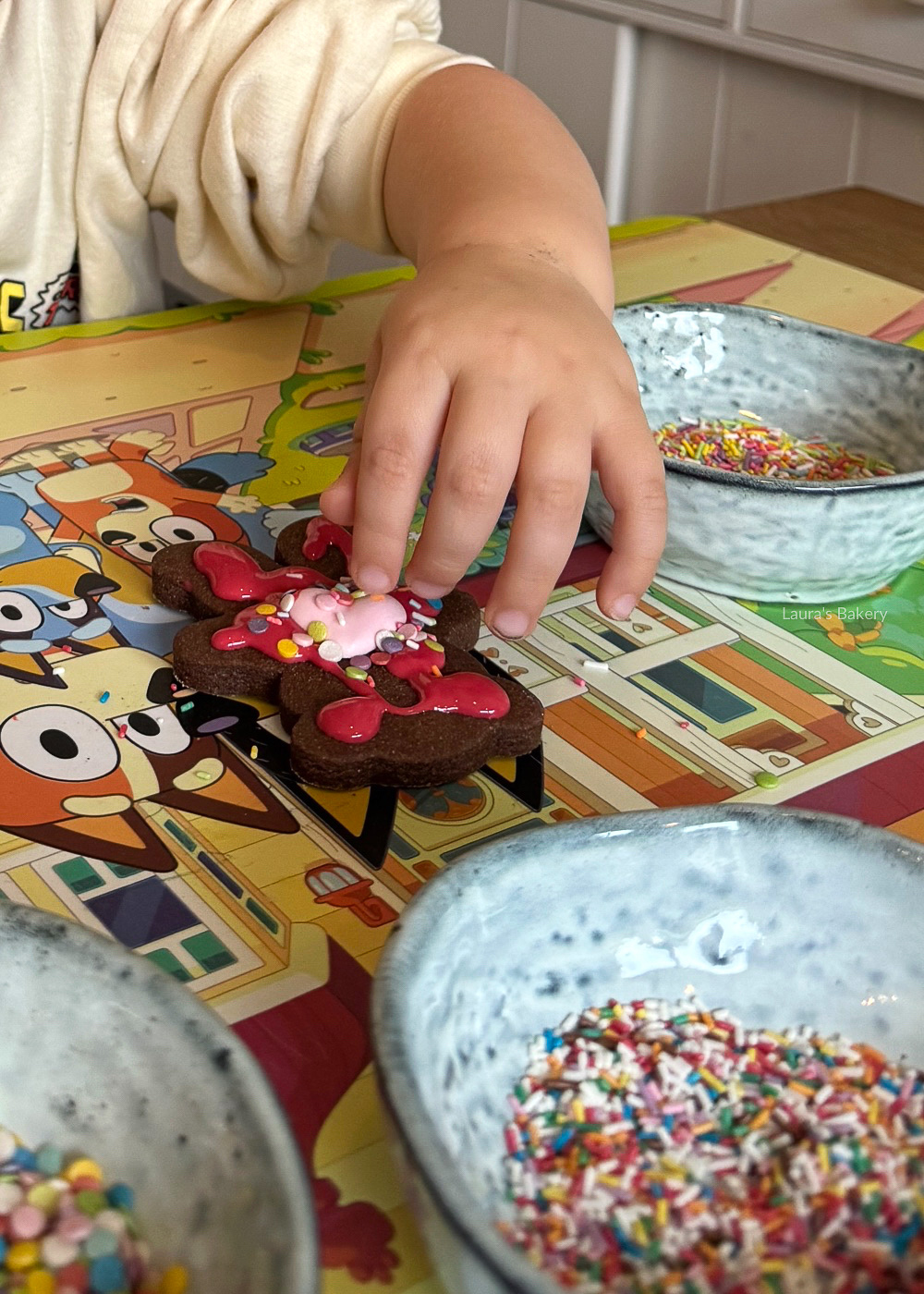 koekjes versieren met kinderen